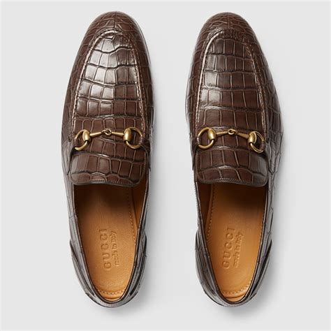 gucci jordaan flora loafer|gucci jordaan crocodile loafer.